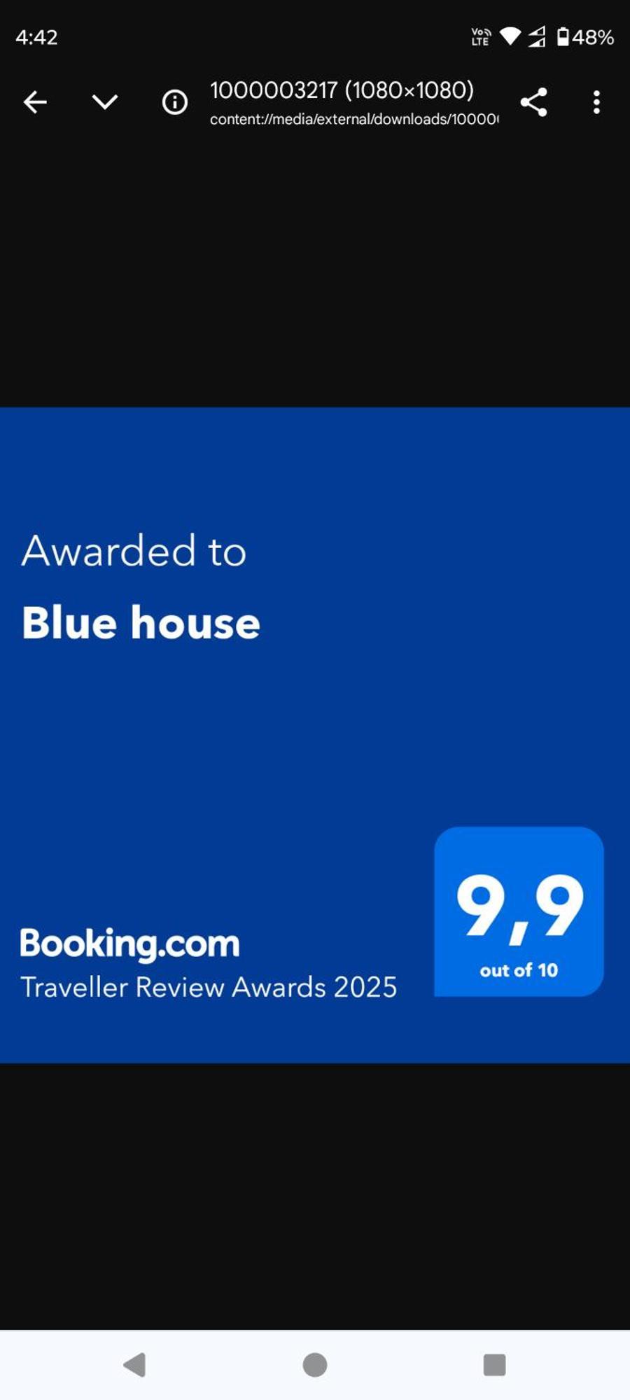 Blue House Apartamento Akritokhórion Exterior foto
